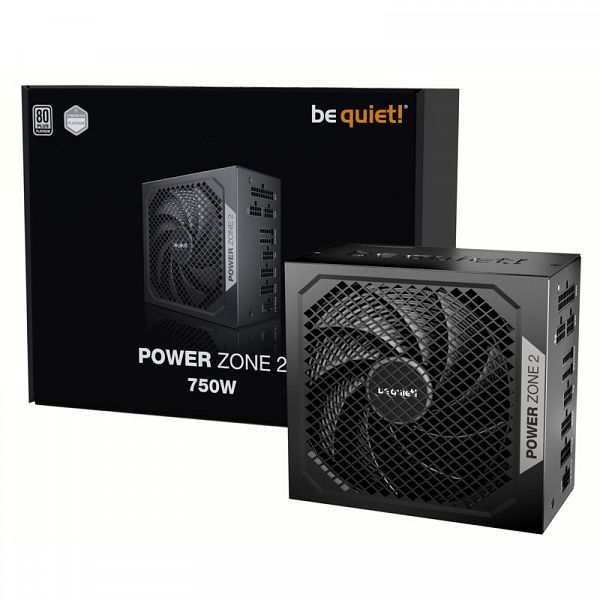 BE QUIET! POWER ZONE 2 750W 80Plus Platinum (BP006EU) modularni ATX napajalnik
