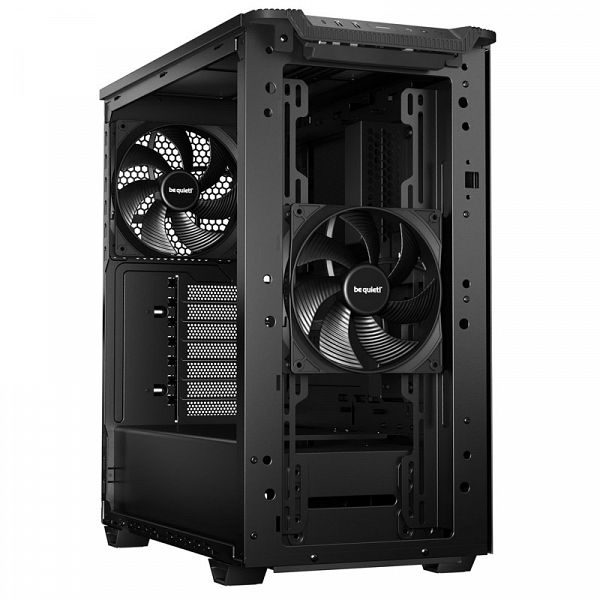 BE QUIET! Pure Base 501 Airflow (BGW74) midi-ATX okno črno ohišje