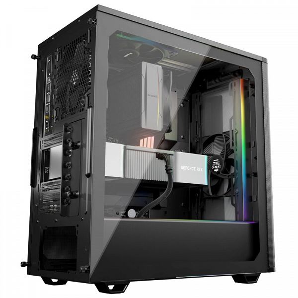 BE QUIET! Pure Base 501 DX (BGW76) midi-ATX črno ohišje