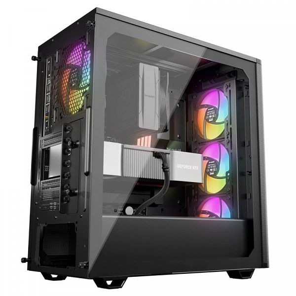 BE QUIET! Pure Base 501 LX (BGW78) midi-ATX črno ohišje