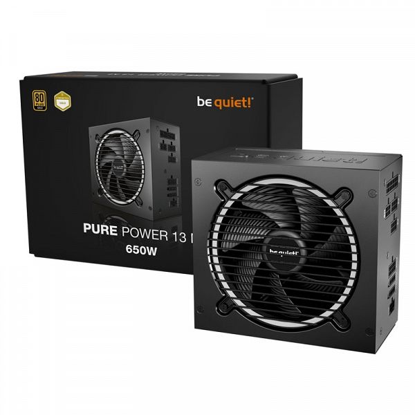 BE QUIET! Pure Power 13 M 650W 80Plus Gold (BP025EU) modularni ATX napajalnik