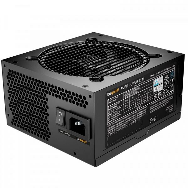 BE QUIET! Pure Power 13 M 850W 80Plus Gold (BP027EU) modularni ATX napajalnik