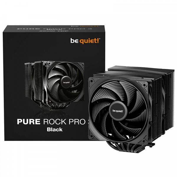 BE QUIET! PURE ROCK PRO 3 Black (BK042) 2x120mm 250W procesorski hladilnik