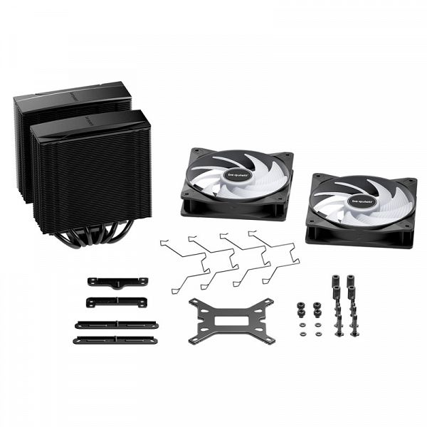 BE QUIET! PURE ROCK PRO 3 LX (BK043) 2x120mm 250W RGB procesorski hladilnik