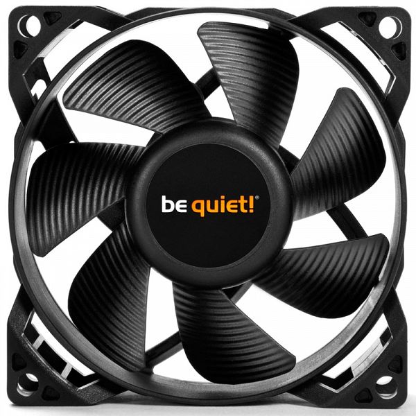 BE QUIET! Pure Wings 2 (BL044) 80mm 3-pin črn ventilator