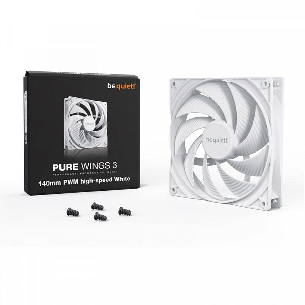 BE QUIET! Pure Wings 3 (BL113) 140mm 4-pin PWM High-Speed beli ventilator