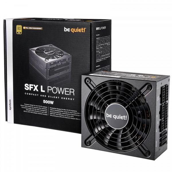 BE QUIET! SFX L POWER 500W (BLN238) 80Plus Gold napajalnik