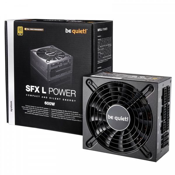 BE QUIET! SFX L POWER 600W (BLN239) 80Plus Gold napajalnik