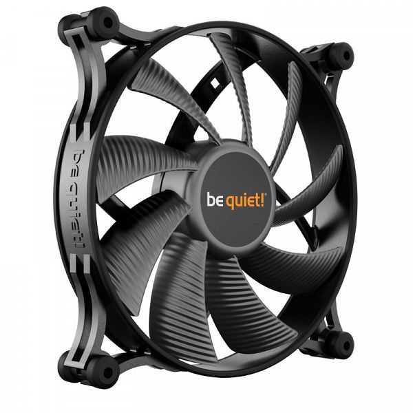 BE QUIET! SHADOW WINGS 2 (BL086) 140mm 4-pin PWM črn ventilator