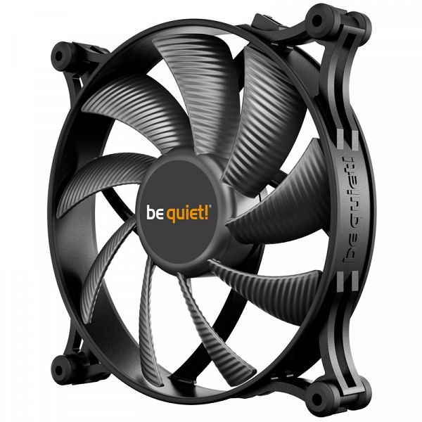 BE QUIET! SHADOW WINGS 2 (BL086) 140mm 4-pin PWM črn ventilator