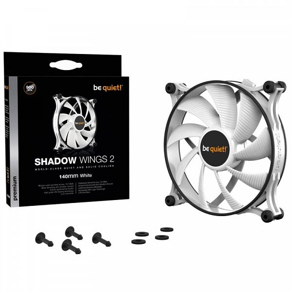 BE QUIET! SHADOW WINGS 2 (BL090) 140mm 3-pin ventilator