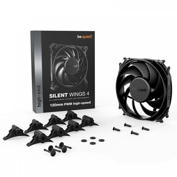 BE QUIET! Silent Wings 4 (BL094) 120mm 4-pin PWM high speed ventilator