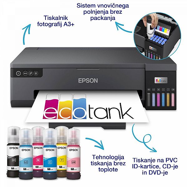 Brizgalni tiskalnik EPSON EcoTank ITS L18050