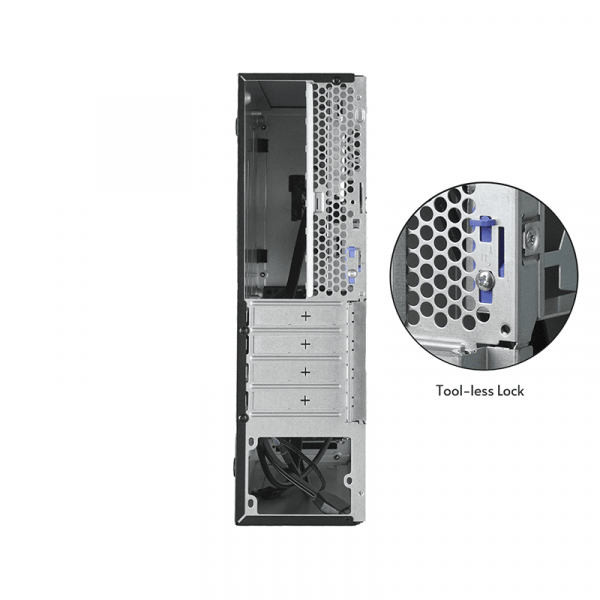 Chieftec BE-10B-300 USB3 mATX ohišje s 300W napajalnikom, črno