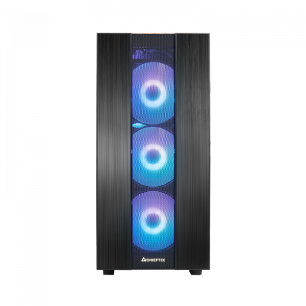 Chieftec GS-02B-OP HUNTER 2 A-RGB USB Type-C ATX ohišje, črno