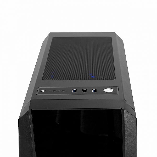 Chieftec SCORPION III USB3.1 ATX TORNADO RGB ohišje, črno