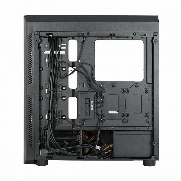 Chieftec SCORPION III USB3.1 ATX TORNADO RGB ohišje, črno