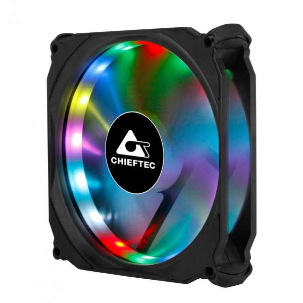 Chieftec TORNADO set RGB ventilatorjev (3x120mm)