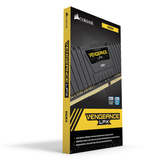 Corsair VENGEANCE LPX 16GB (2 x 8GB) DDR4 DRAM 3000MHz PC4-24000 CL15, 1.2V/1.35V