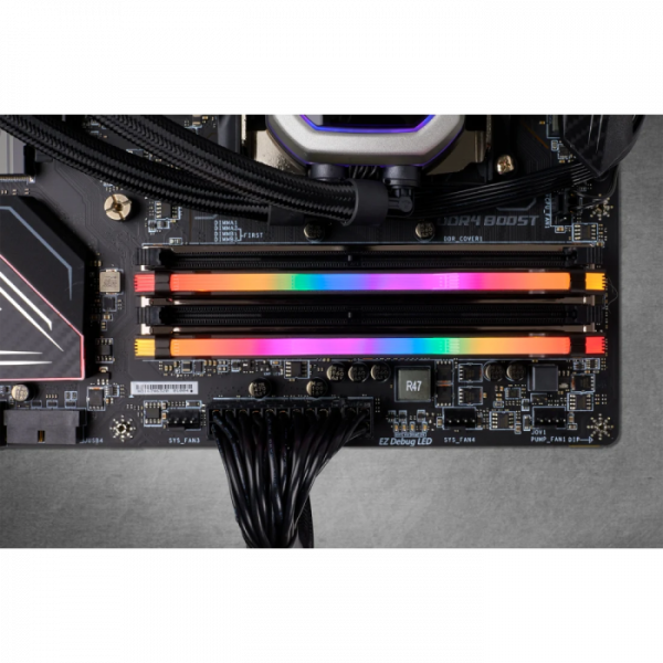Corsair VENGEANCE RGB PRO 32GB (2x16GB) DDR4 DRAM 3600MHz CL18, 1.35V