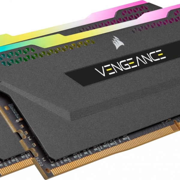 Corsair VENGEANCE RGB PRO SL 32GB (2 x 16GB) DDR4 DRAM 3600MHz PC4-28800 CL18, 1.2V/1.35V