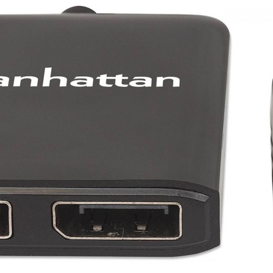 DisplayPort 2x Razdelilec z MST MANHATTAN 