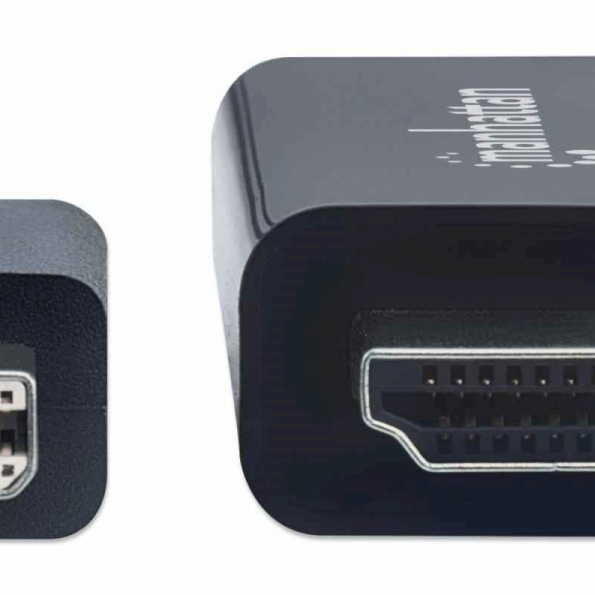 DisplayPort do HDMI kabel 4K@60Hz MANHATTAN 1m