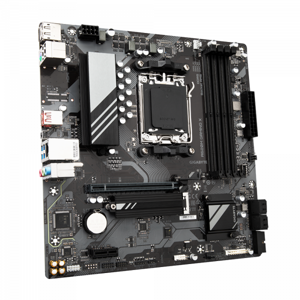 GIGABYTE A620M GAMING X, DDR5, SATA3, USB3.2Gen2, DP, AM5 mATX