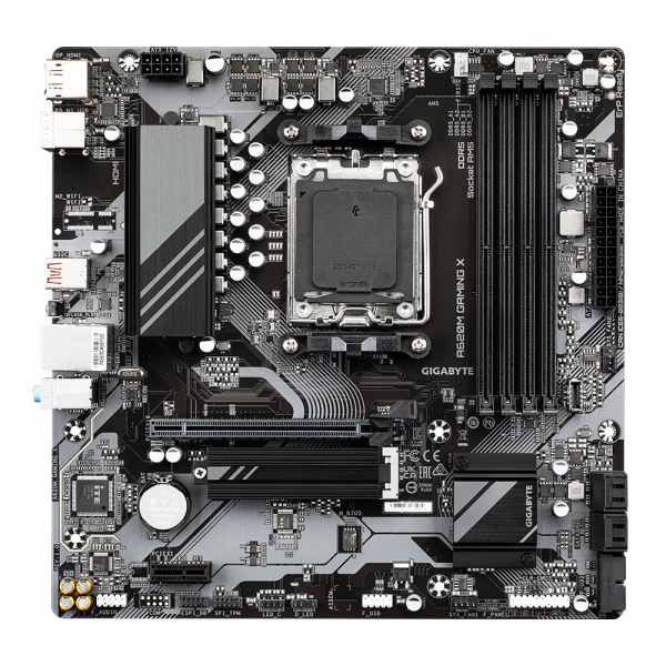 GIGABYTE A620M GAMING X, DDR5, SATA3, USB3.2Gen2, DP, AM5 mATX