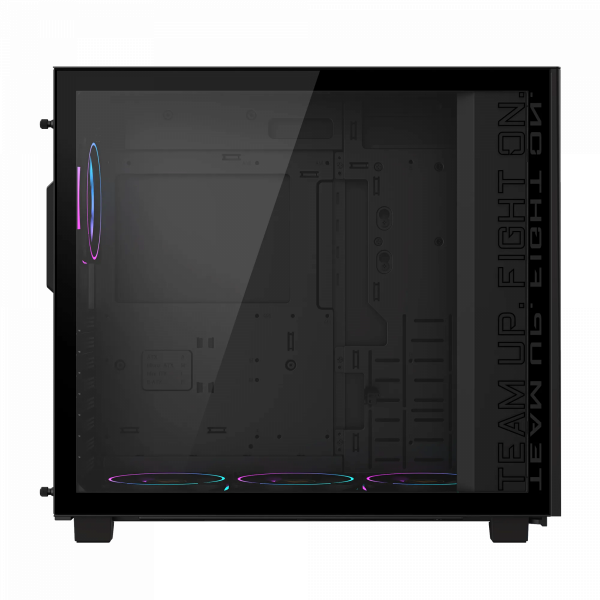 Gigabyte AORUS C400 GLASS USB-C USB 3.2 Gen2 ATX AORUS RGB osvetljeno ohišje, črno