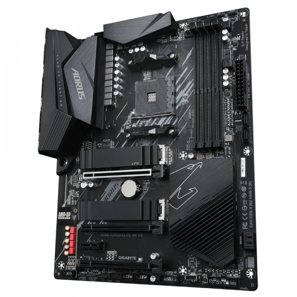 GIGABYTE B550 AORUS ELITE AX V2, DDR4, SATA3, USB3.2Gen2, DP, 2.5GbE, WIFI, AM4 ATX