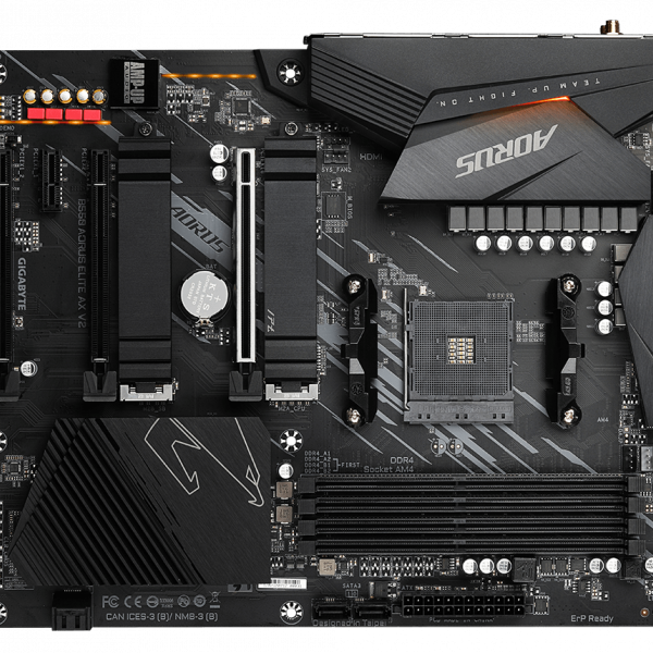 GIGABYTE B550 AORUS ELITE AX V2, DDR4, SATA3, USB3.2Gen2, DP, 2.5GbE, WIFI, AM4 ATX