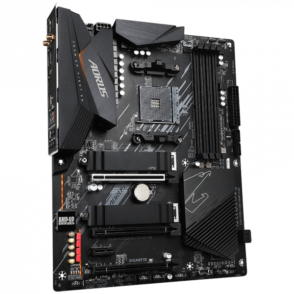 GIGABYTE B550 AORUS ELITE AX V2, DDR4, SATA3, USB3.2Gen2, DP, 2.5GbE, WIFI, AM4 ATX