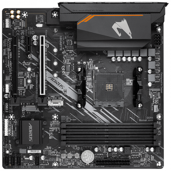 GIGABYTE B550M AORUS ELITE, DDR4, SATA3, USB3.2Gen1, HDMI, AM4 mATX