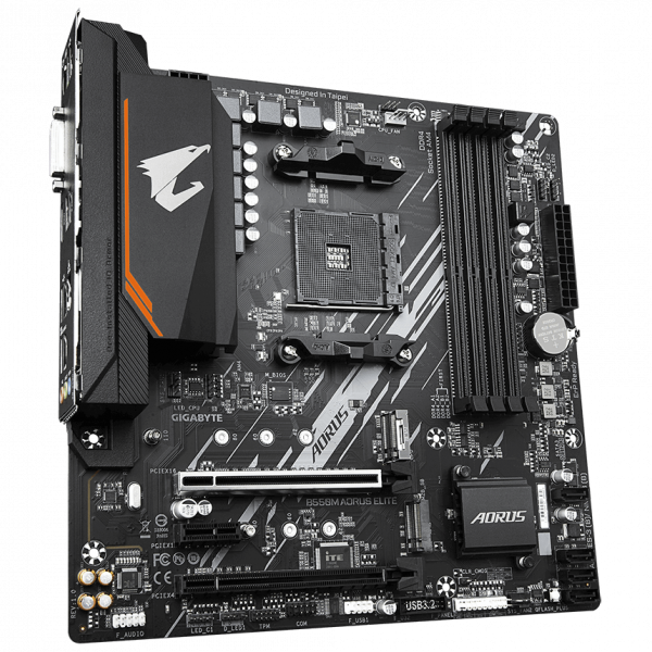 GIGABYTE B550M AORUS ELITE, DDR4, SATA3, USB3.2Gen1, HDMI, AM4 mATX