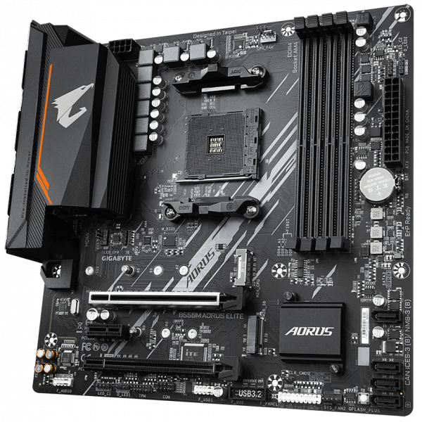 GIGABYTE B550M AORUS ELITE, DDR4, SATA3, USB3.2Gen1, HDMI, AM4 mATX