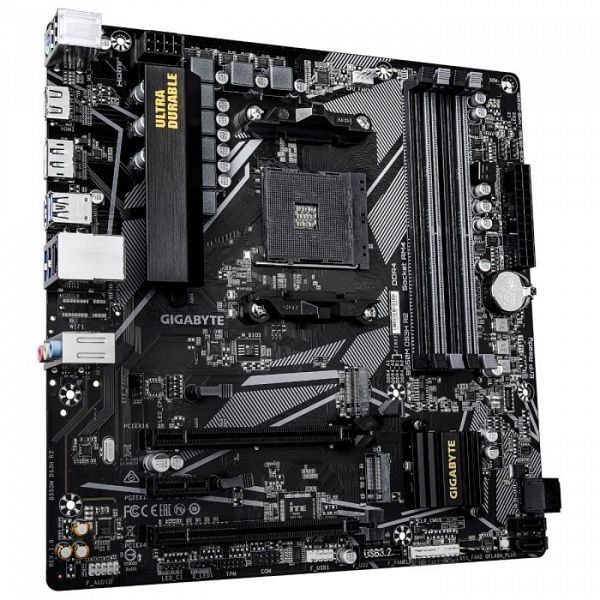 GIGABYTE B550M DS3H R2, DDR4, SATA3, USB3.2Gen1, DP, AM4 mATX
