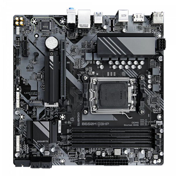 GIGABYTE B650M D3HP, DDR5, SATA3, USB3.2Gen1, DP, 2.5GbE, AM5 mATX