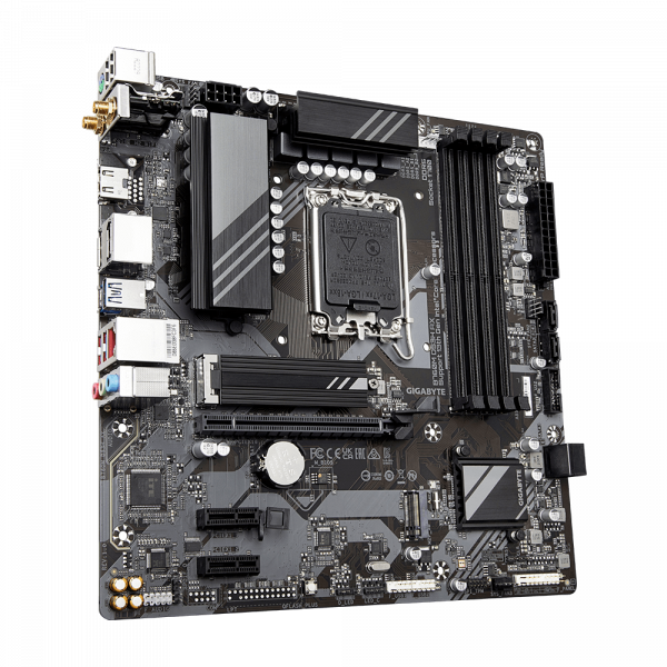 GIGABYTE B760M DS3H AX, DDR5, SATA3, USB3.2Gen2, DP, WiFi 6E, LGA1700 mATX