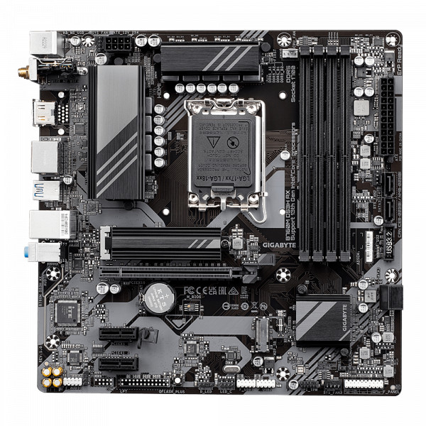 GIGABYTE B760M DS3H AX, DDR5, SATA3, USB3.2Gen2, DP, WiFi 6E, LGA1700 mATX