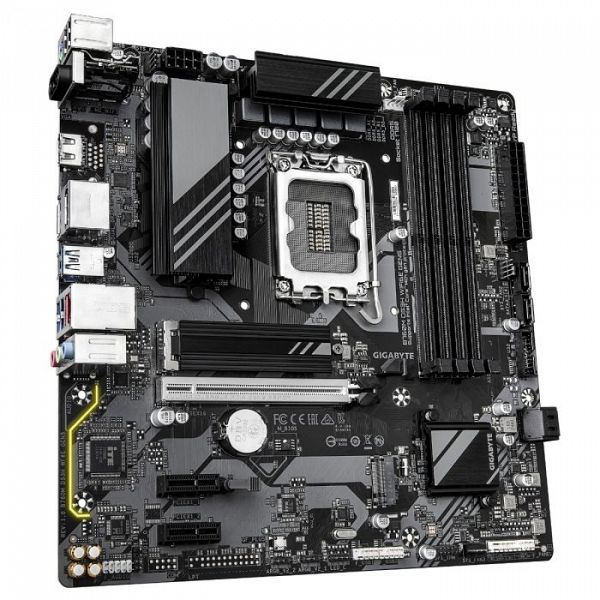 GIGABYTE B760M DS3H WF6E GEN5, DDR5, SATA3, USB3.2Gen2, DP, WiFi, LGA1700 mATX