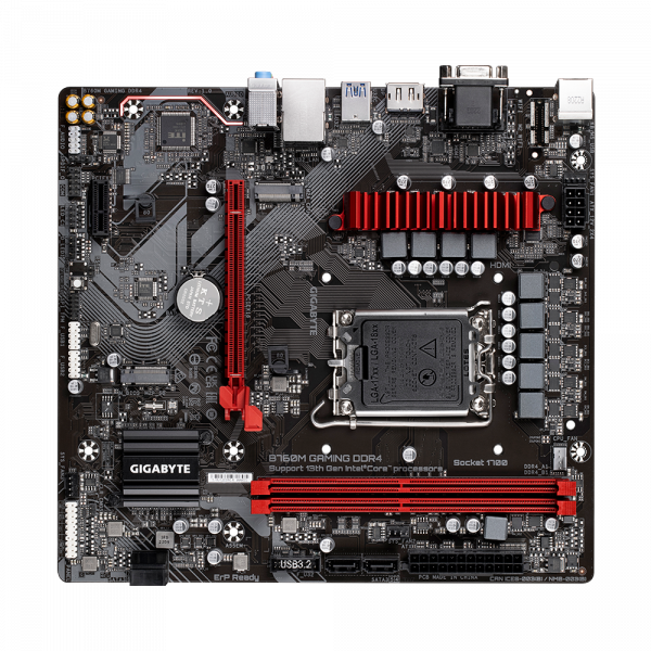 GIGABYTE B760M GAMING DDR4, DDR4, SATA3, USB3.2Gen1, DP, LGA1700 mATX