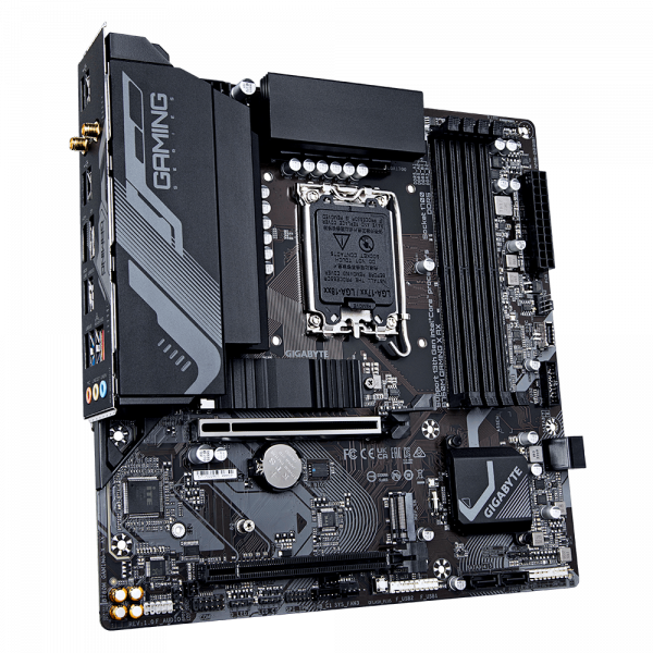 GIGABYTE B760M GAMING X AX, DDR5, SATA3, USB3.2Gen2, DP, 2.5GbE, WiFi 6E, LGA1700 mATX