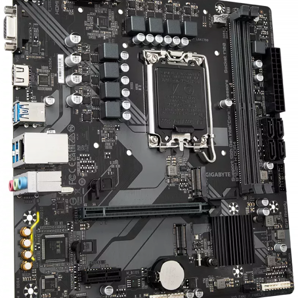 GIGABYTE B760M H DDR4, DDR4, SATA3, USB3.2Gen1, HDMI, LGA1700 mATX