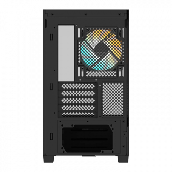 Gigabyte C201 PANORAMIC ATX RGB osvetljeno ohišje, črno