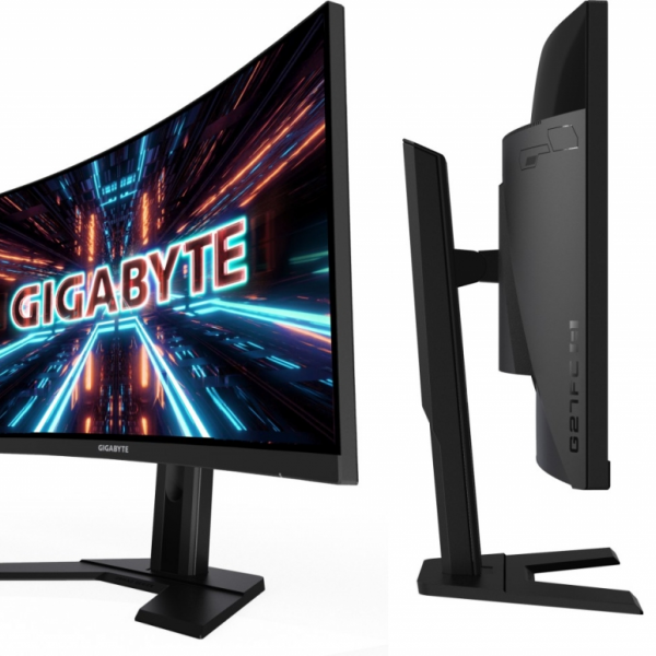 GIGABYTE G27FC A 27'' Gaming FHD ukrivljen monitor, 1920 x 1080, 1ms, 170Hz, USB 3.0, zvočniki