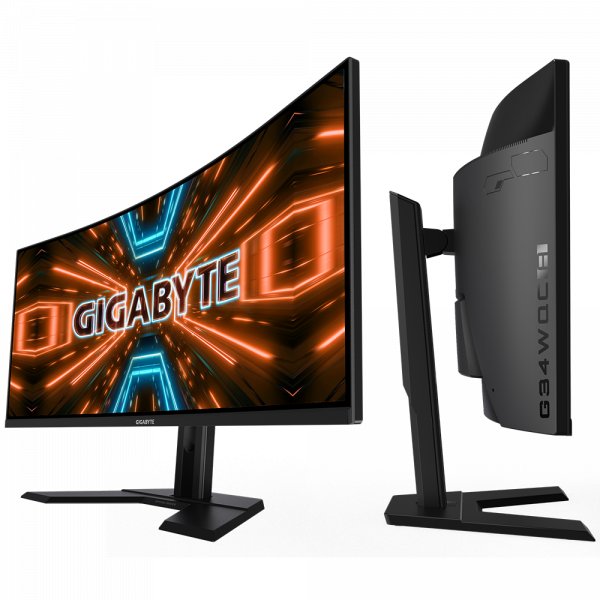 GIGABYTE G34WQC A 34'' Gaming WQHD ukrivljen monitor, 3440 x 1440, 1ms, 144Hz, HDR, zvočniki