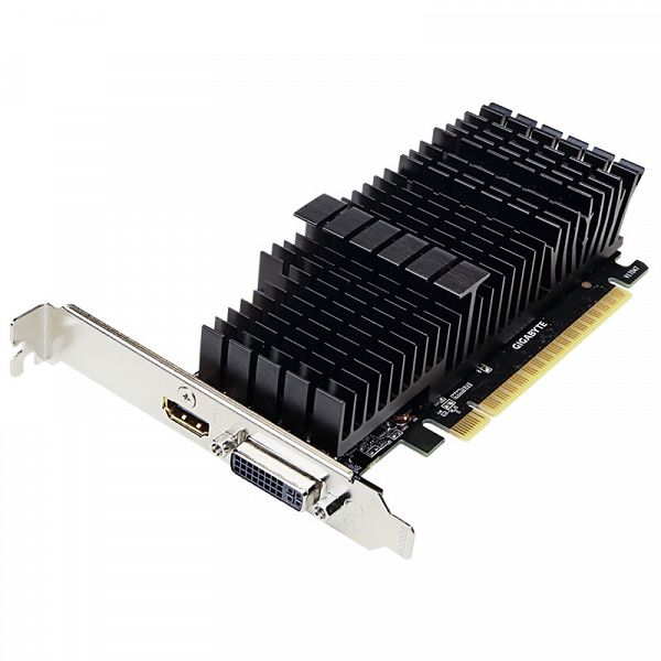 GIGABYTE GeForce GT 710 2GB GDDR5 silent low profile (GV-N710D5SL-2GL) grafična kartica