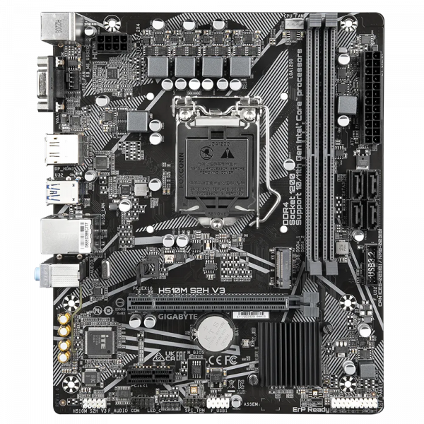 GIGABYTE H510M S2H V3, DDR4, SATA3, HDMI, USB3.2Gen1, LGA1200 mATX