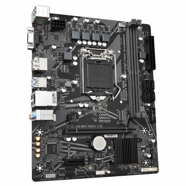 GIGABYTE H510M S2H V3, DDR4, SATA3, HDMI, USB3.2Gen1, LGA1200 mATX